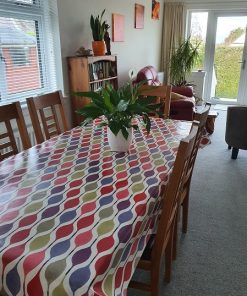 Verve Berry Oilcloth Tablecloth