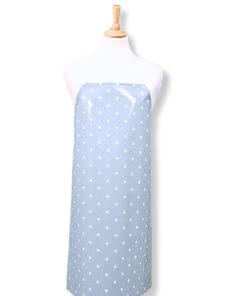 Dotty Blue Adult Oilcloth Apron