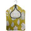 Sherwood Mustard Wipe Clean Oilcloth Peg Bag