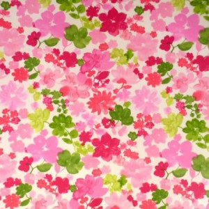 Fantasia Cerise Gloss Oilcloth