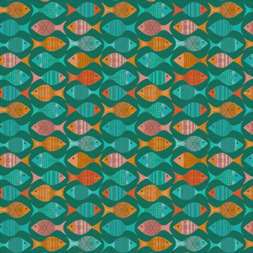 Shoal Matt Oilcloth Tablecloth