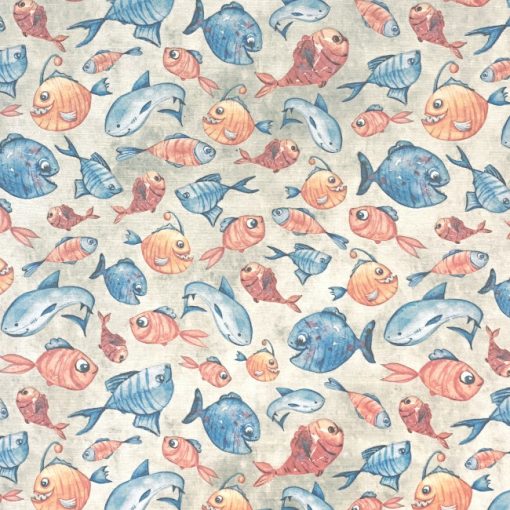 Snapper Matt Oilcloth Tablecloth